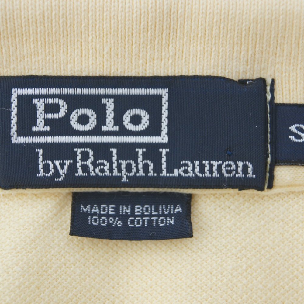 Yellow Polo Ralph Lauren Golf Shirt Men’s Size Small Short Sleeve Solid - Picture 6 of 6